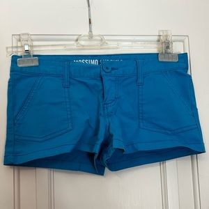 Blue Mossimo Low rise Shorts